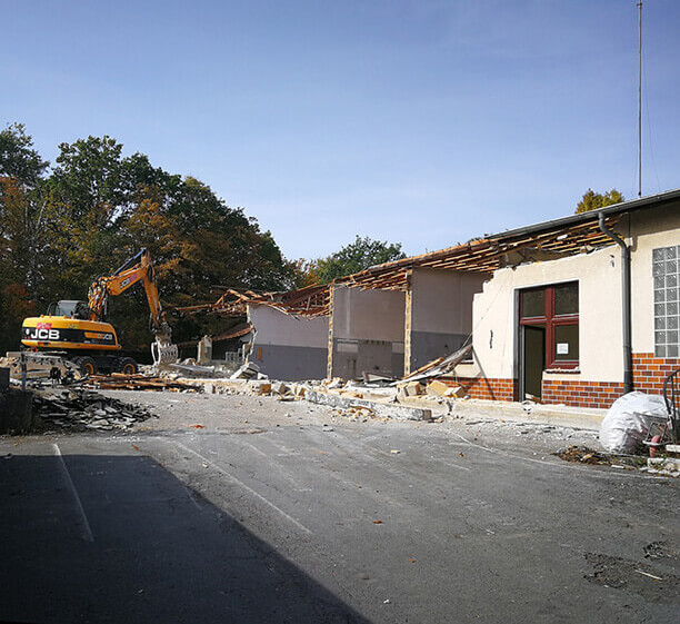 baumassnahmen erweiterung des werksgelandes